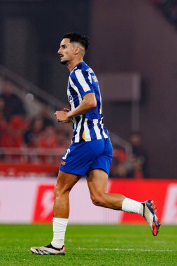 Stephen Eustaquio, Liga Portekiz maçı sırasında Estadio Da Luz 'da SL Benfica ve FC Porto takımları arasında görüldü (Maciej Rogowski)