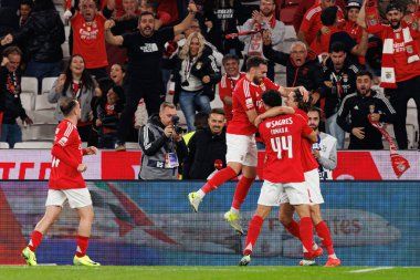 Alvaro Carreras, Liga Portekiz maçında SL Benfica ve FC Porto takımları arasında Estadio Da Luz 'da (Maciej Rogowski)