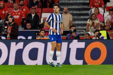 Francisco Moura Liga Portekiz maçı sırasında Estadio Da Luz 'da SL Benfica ve FC Porto takımları arasında görüldü (Maciej Rogowski)