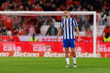 Stephen Eustaquio, Liga Portekiz maçı sırasında Estadio Da Luz 'da SL Benfica ve FC Porto takımları arasında görüldü (Maciej Rogowski)