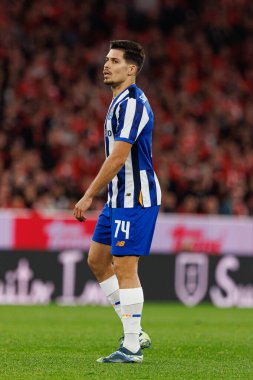 Francisco Moura Liga Portekiz maçı sırasında Estadio Da Luz 'da SL Benfica ve FC Porto takımları arasında görüldü (Maciej Rogowski)