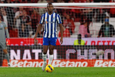 Tiago Djalo, Liga Portekiz maçı sırasında Estadio Da Luz 'da SL Benfica ve FC Porto takımları arasında görüldü (Maciej Rogowski)