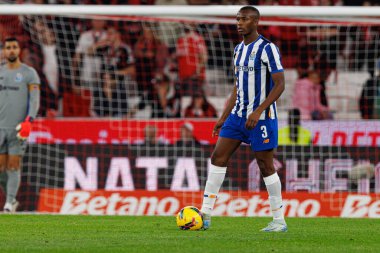Tiago Djalo, Liga Portekiz maçı sırasında Estadio Da Luz 'da SL Benfica ve FC Porto takımları arasında görüldü (Maciej Rogowski)