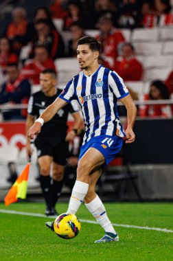 Francisco Moura Liga Portekiz maçı sırasında Estadio Da Luz 'da SL Benfica ve FC Porto takımları arasında görüldü (Maciej Rogowski)