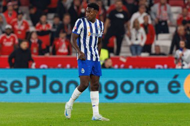 Samu Omorodion, Liga Portekiz maçı sırasında Estadio Da Luz 'da SL Benfica ve FC Porto takımları arasında görüldü (Maciej Rogowski)