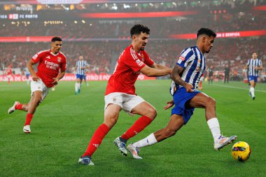 Liga Portekiz maçında SL Benfica ve FC Porto takımları arasında Estadio Da Luz 'da (Maciej Rogowski)