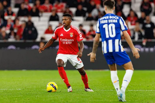 Florentino Luis, Liga Portekiz maçında SL Benfica ve FC Porto takımları arasında Estadio Da Luz 'da görüldü (Maciej Rogowski)