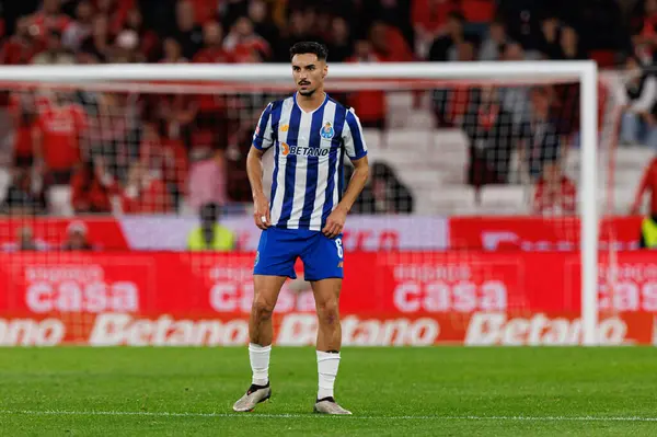 Stephen Eustaquio, Liga Portekiz maçı sırasında Estadio Da Luz 'da SL Benfica ve FC Porto takımları arasında görüldü (Maciej Rogowski)