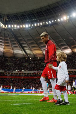 Kamil Piatkowski, UEFA Uluslar Ligi maçında Polonya ve İskoçya milli takımları arasında PGE Narodowy 'da görüldü (Maciej Rogowski)