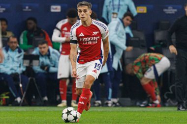 Leandro Trossard UEFA Şampiyonlar Ligi maçında Internazionale Milano ve Arsenal FC (Maciej Rogowski)