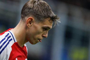 Leandro Trossard UEFA Şampiyonlar Ligi maçında Internazionale Milano ve Arsenal FC (Maciej Rogowski)