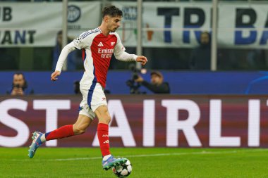 Kai Havertz UEFA Şampiyonlar Ligi maçında Internazionale Milano ve Arsenal FC (Maciej Rogowski)