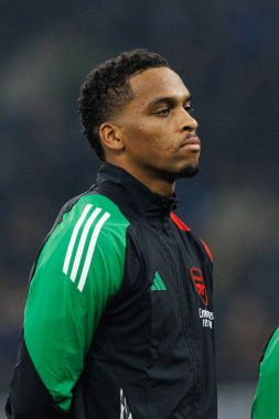 UEFA Şampiyonlar Ligi maçında Milano ve Arsenal FC (Maciej Rogowski) takımları arasında Jurrien Timber görüldü.)