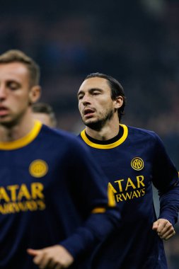 Matteo Darmian UEFA Şampiyonlar Ligi maçında Internazionale Milano ve Arsenal FC (Maciej Rogowski)