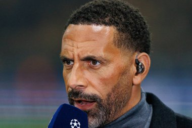 Rio Ferdinand UEFA Şampiyonlar Ligi maçında Internazionale Milano ve Arsenal FC (Maciej Rogowski)