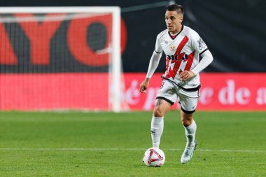 Oscar Trejo, Estadio de Vallecas 'ta Rayo Vallecano ve UD Las Palmas takımları arasında oynanan LaLiga EA SPORTS maçı sırasında görüldü (Maciej Rogowski)