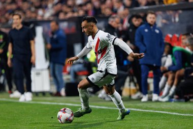 Alvaro Garcia, Estadio de Vallecas 'ta Rayo Vallecano ve UD Las Palmas takımları arasında oynanan EA SPORTS maçı sırasında görüldü (Maciej Rogowski)