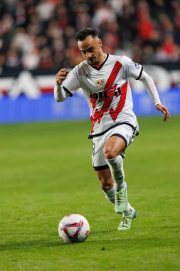 Alvaro Garcia, Estadio de Vallecas 'ta Rayo Vallecano ve UD Las Palmas takımları arasında oynanan EA SPORTS maçı sırasında görüldü (Maciej Rogowski)