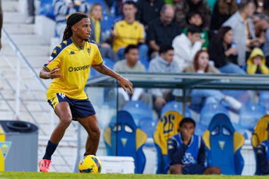 Goncalo Costa, Liga Portekiz maçı sırasında Estoril Praia ve AVS Futebol SAD takımları arasında Estadio Antonio Coimbra da Mota 'da (Maciej Rogowski)