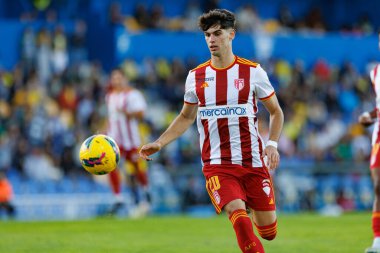 Rodrigo Ribeiro, Liga Portekiz maçı sırasında Estoril Praia ve AVS Futebol SAD takımları arasında Estadio Antonio Coimbra da Mota 'da (Maciej Rogowski)