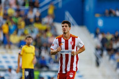 Lucas Piazon, Liga Portekiz maçı sırasında Estoril Praia ve AVS Futebol SAD takımları arasında Estadio Antonio Coimbra da Mota 'da (Maciej Rogowski)