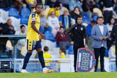 Fabricio Garcia seen during  Liga Portugal game between teams of GD Estoril Praia and AVS Futebol SAD at Estadio Antonio Coimbra da Mota (Maciej Rogowski) clipart