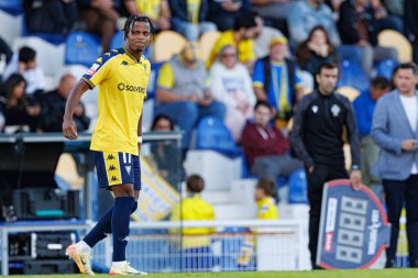 Fabricio Garcia, Liga Portekiz maçı sırasında Estoril Praia ve AVS Futebol SAD takımları arasında Estadio Antonio Coimbra da Mota 'da (Maciej Rogowski)