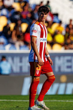 Rodrigo Ribeiro, Liga Portekiz maçı sırasında Estoril Praia ve AVS Futebol SAD takımları arasında Estadio Antonio Coimbra da Mota 'da (Maciej Rogowski)