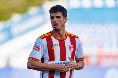 Lucas Piazon, Liga Portekiz maçı sırasında Estoril Praia ve AVS Futebol SAD takımları arasında Estadio Antonio Coimbra da Mota 'da (Maciej Rogowski)