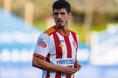 Lucas Piazon, Liga Portekiz maçı sırasında Estoril Praia ve AVS Futebol SAD takımları arasında Estadio Antonio Coimbra da Mota 'da (Maciej Rogowski)