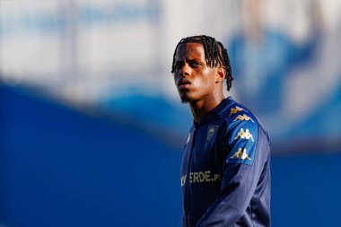 Fabricio Garcia seen during  Liga Portugal game between teams of GD Estoril Praia and AVS Futebol SAD at Estadio Antonio Coimbra da Mota (Maciej Rogowski) clipart