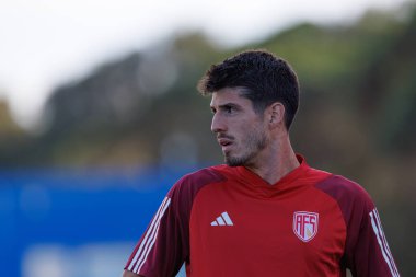 Lucas Piazon, Liga Portekiz maçı sırasında Estoril Praia ve AVS Futebol SAD takımları arasında Estadio Antonio Coimbra da Mota 'da (Maciej Rogowski)