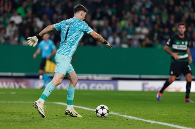 Franco Israel, UEFA Şampiyonlar Ligi maçında Sporting CP ve Arsenal FC takımları arasında görüldü (Maciej Rogowski) 