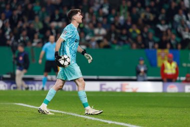 Franco Israel, UEFA Şampiyonlar Ligi maçında Sporting CP ve Arsenal FC takımları arasında görüldü (Maciej Rogowski) 