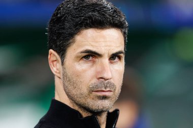 Mikel Arteta UEFA Şampiyonlar Ligi maçında Sporting CP ve Arsenal FC takımları arasında görüldü (Maciej Rogowski) 