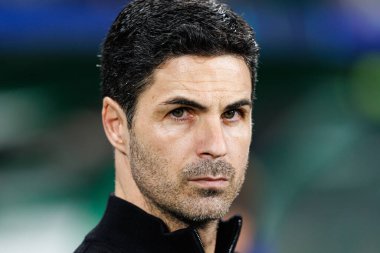 Mikel Arteta UEFA Şampiyonlar Ligi maçında Sporting CP ve Arsenal FC takımları arasında görüldü (Maciej Rogowski) 