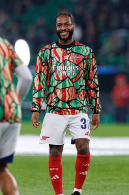 Raheem Sterling UEFA Şampiyonlar Ligi maçında Sporting CP ve Arsenal FC takımları arasında görüldü (Maciej Rogowski) 