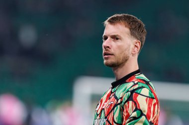 Neto UEFA Şampiyonlar Ligi maçında Sporting CP ve Arsenal FC takımları arasında görüldü (Maciej Rogowski) 