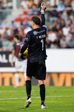 Francisco Meixedo, Liga Portekiz maçı sırasında Estrela Amadora ve CD Nacional takımları arasında Estadio Jose Gomes 'de (Maciej Rogowski)