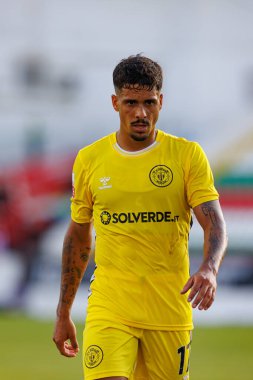 Daniel Penha Liga Portekiz maçı sırasında Estrela Amadora ve CD Nacional takımları arasında Estadio Jose Gomes 'de (Maciej Rogowski)