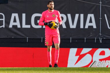 Lucas Franca, Liga Portekiz maçı sırasında Estrela Amadora ve CD Nacional takımları arasında Estadio Jose Gomes 'de (Maciej Rogowski)
