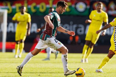 Ruben Lima, Liga Portekiz maçı sırasında Estrela Amadora ve CD Nacional takımları arasında Estadio Jose Gomes 'de (Maciej Rogowski)