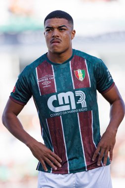 Liga Portekiz maçı sırasında Estrela Amadora ve CD Nacional takımları arasında Estadio Jose Gomes 'de (Maciej Rogowski)