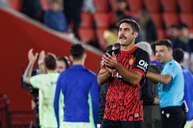 Abdon Prats, RCD Mallorca ve FC Barcelona (Maciej Rogowski) takımları arasında LaLiga EA SPORTS maçı sırasında görüldü)