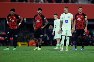 Raphinha, RCD Mallorca ve FC Barcelona (Maciej Rogowski) takımları arasında oynanan LaLiga EA SPORTS maçı sırasında görüldü)