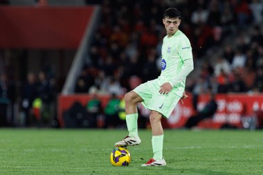 LaLiga EA SPORTS maçı sırasında RCD Mallorca ve FC Barcelona (Maciej Rogowski)