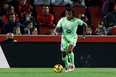 Jules Kounde, LaLiga EA SPORTS maçı sırasında RCD Mallorca ve FC Barcelona (Maciej Rogowski)