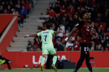 Ferran Torres, LaLiga EA SPORTS maçında RCD Mallorca ve FC Barcelona (Maciej Rogowski)