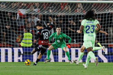 Antonio Sanchez, LaLiga EA SPORTS maçı sırasında RCD Mallorca ve FC Barcelona (Maciej Rogowski)