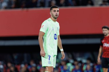 Ferran Torres, LaLiga EA SPORTS maçı sırasında RCD Mallorca ve FC Barcelona (Maciej Rogowski)